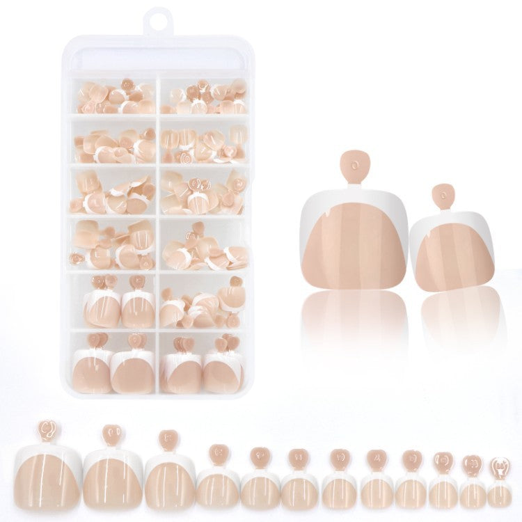 Artificial nail set, includes tools for a professional at-home nail experience & lasting beauty.