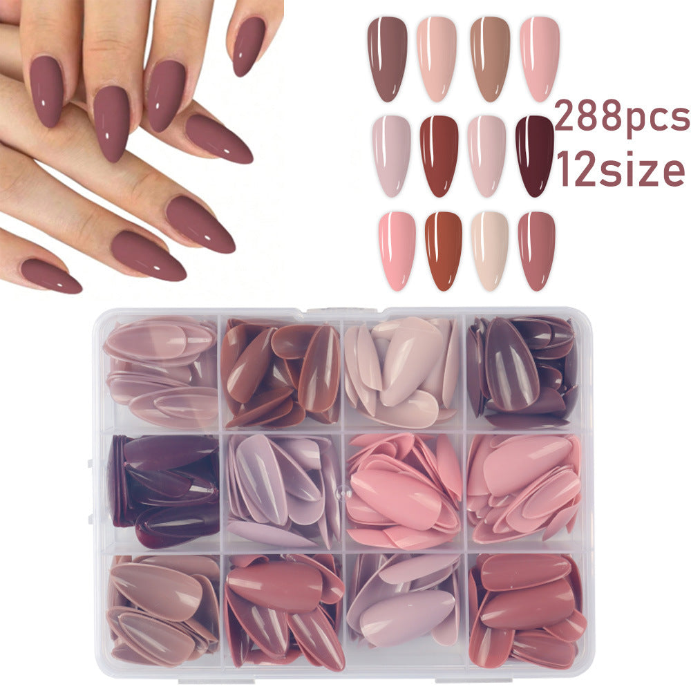 Women's premium press-on nails for a quick, effortless manicure. Reusable artificial nail kit for beauty.