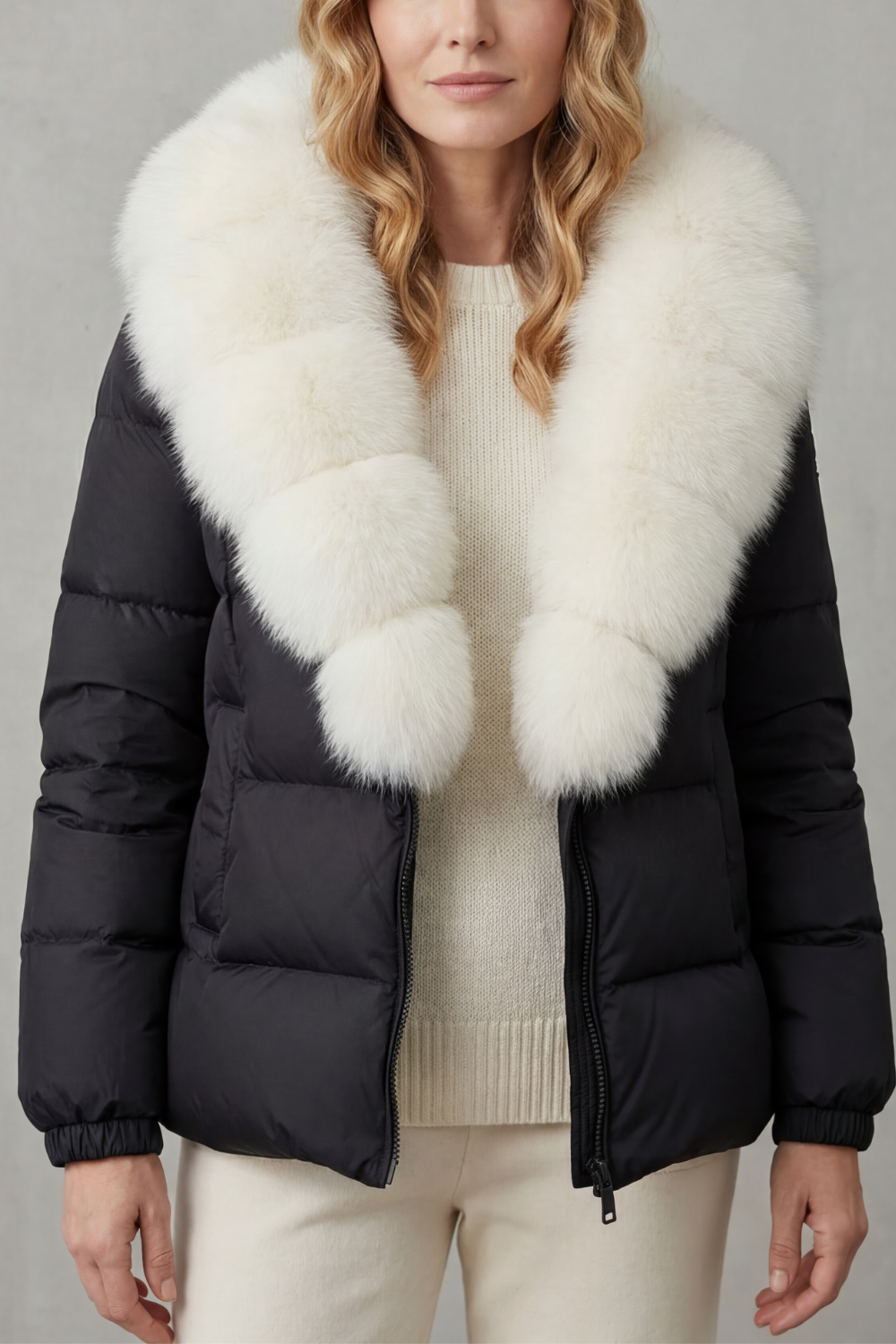 Women's premium quilted puffer jacket, lightweight warmth for everyday style.