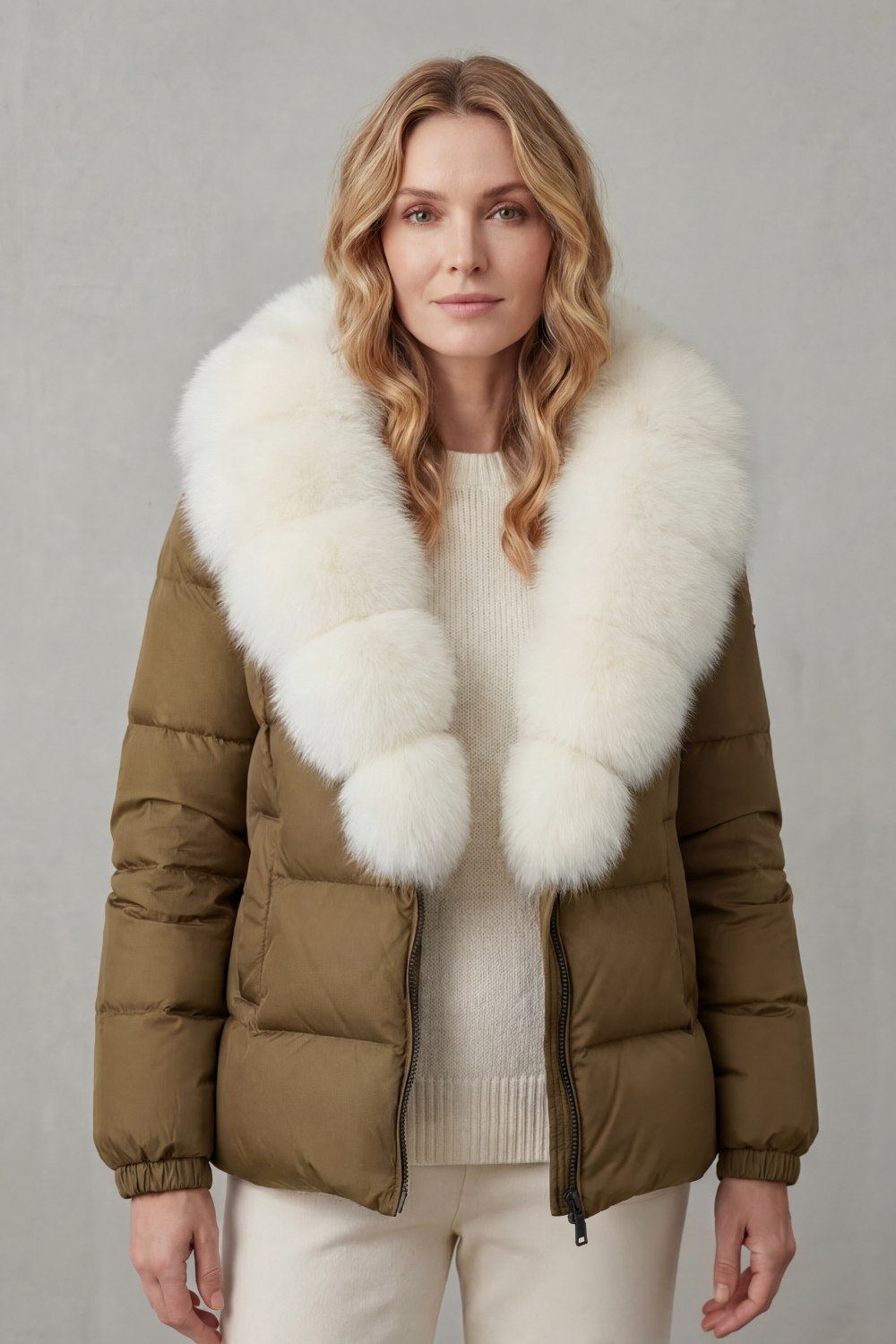 Women's versatile quilted puffer jacket, lightweight, warm, and fashionable outerwear.