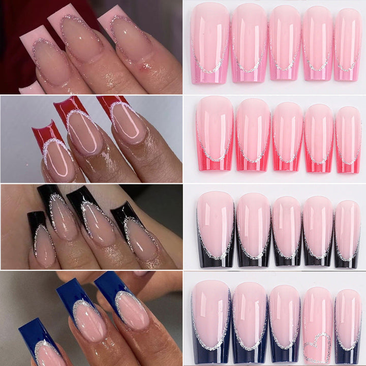 Achieve salon-quality, trendy soft gel nail extensions at home with this easy-to-use Women's Premium DIY Kit.