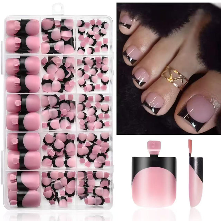 High-quality fake nails and press-on nail kit for women's beauty. Achieve a professional manicure instantly.