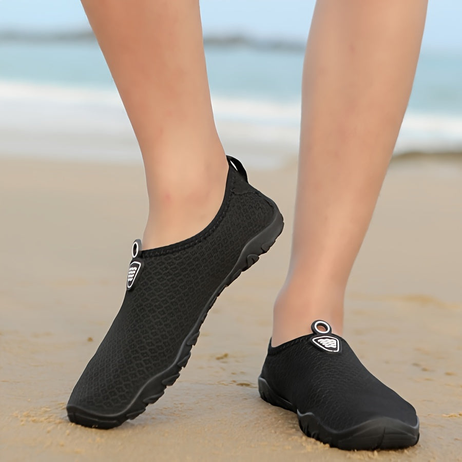 Comfort-fit women's quick-dry water shoes, breathable and non-slip for all water activities and sports.