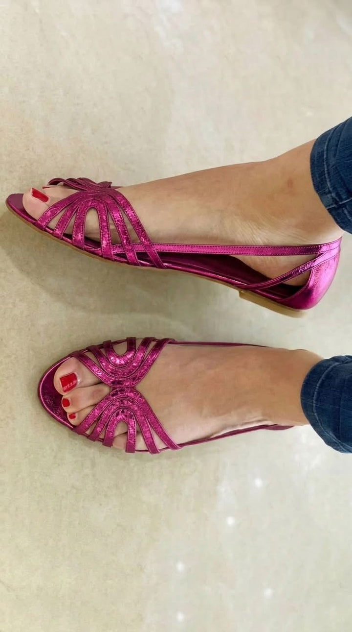 Chic Women's Radiant Comfort Sandals, offering versatile style for any casual summer outfit.