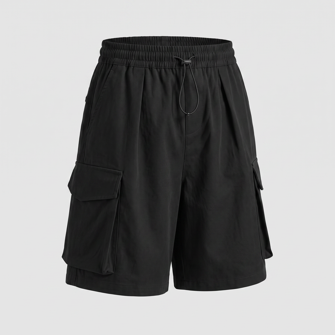 Women's relaxed fit cargo bermuda shorts in a casual utility style, perfect for everyday summer comfort.