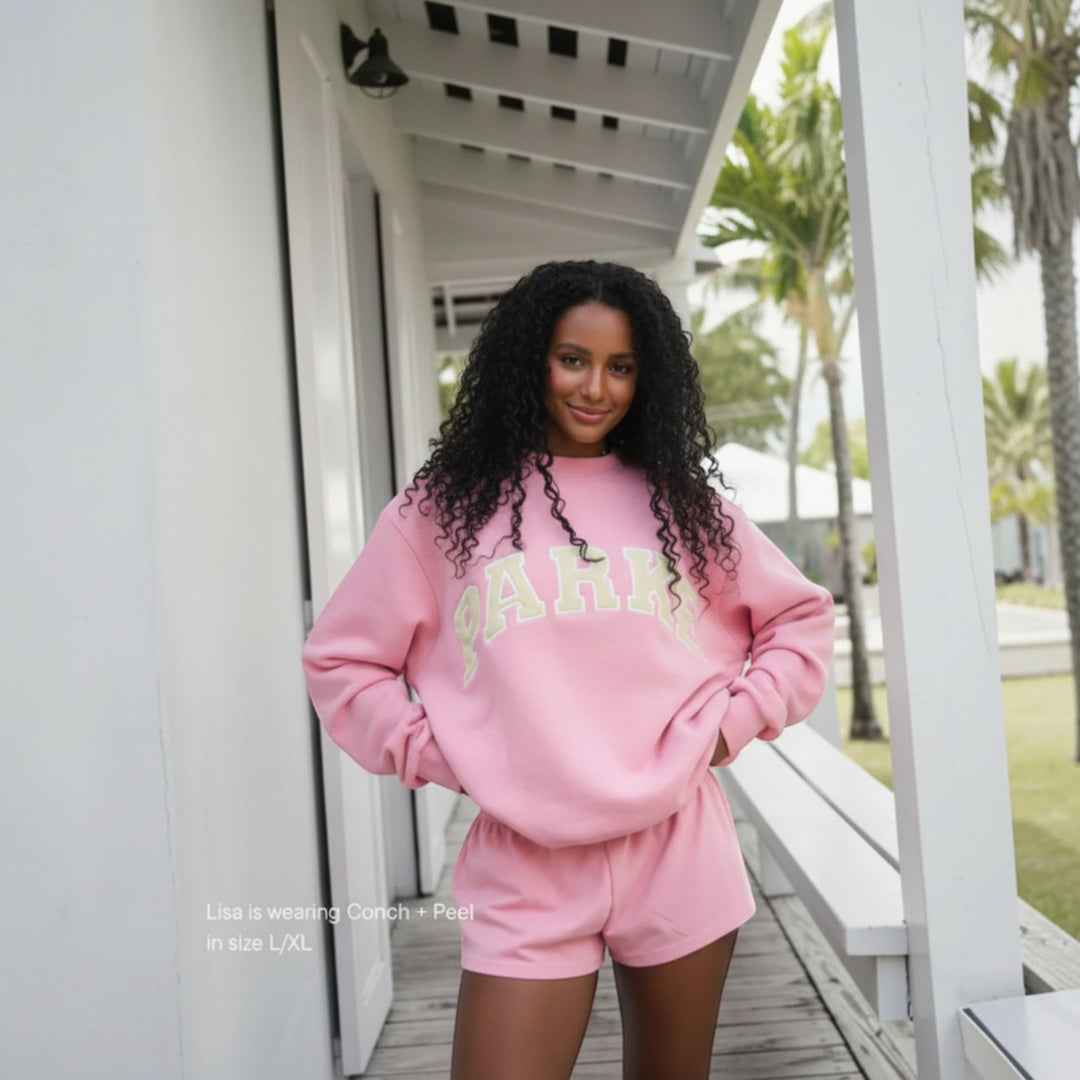 Women's casual varsity hoodie, relaxed fit for cozy, comfortable everyday style.
