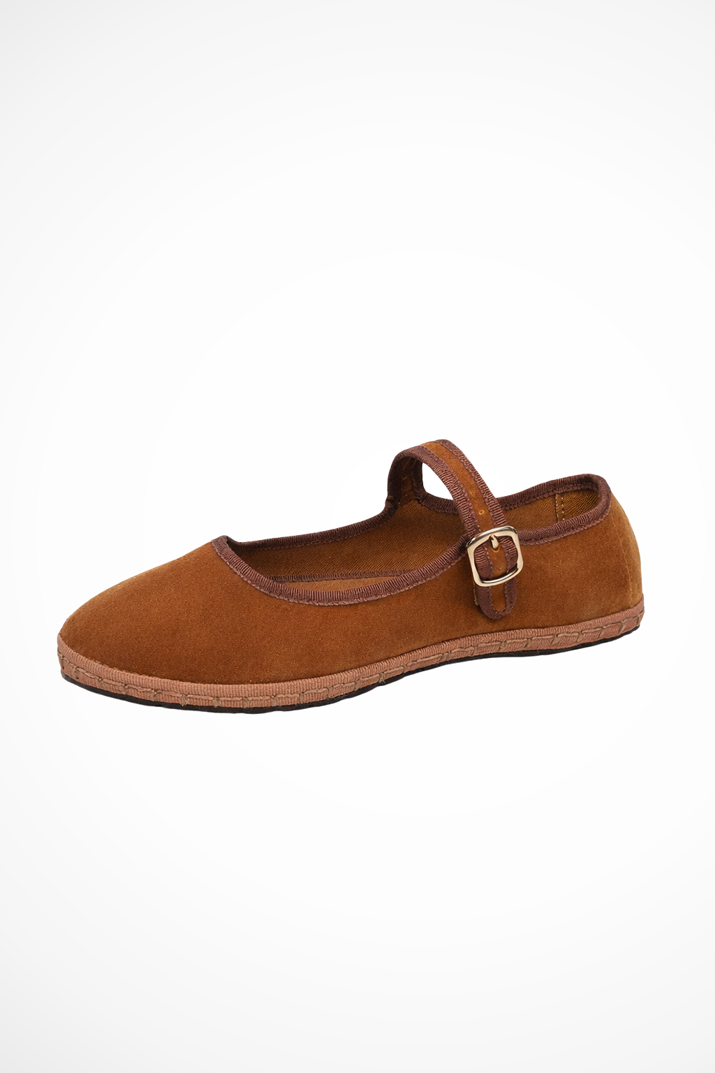 Fashionable women's round toe Mary Jane flats, classic style with buckle strap for versatile outfits.