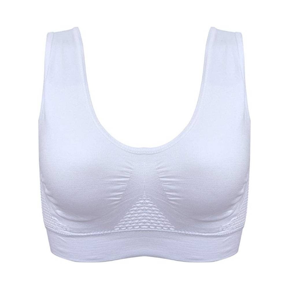 Women's multi-pack seamless comfort bras with honeycomb support for ultimate daily comfort.