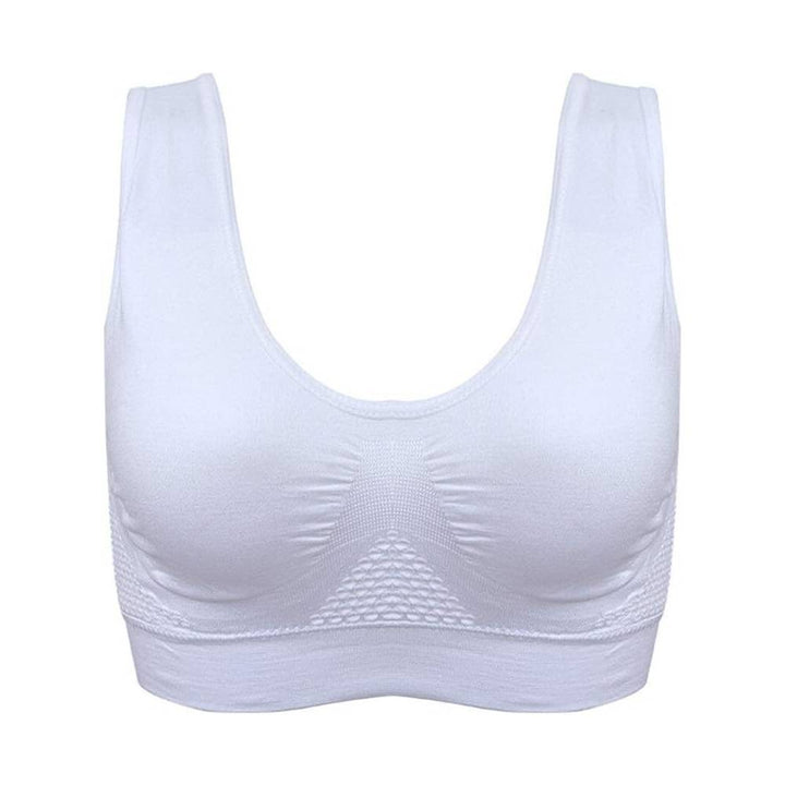 Women's multi-pack seamless comfort bras with honeycomb support for ultimate daily comfort.