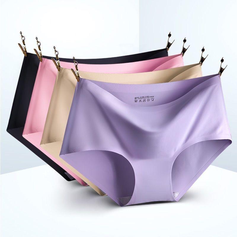 Comfortable seamless high-waist women's panties. Soft, smooth fabric for everyday invisible fit and all-day wear.