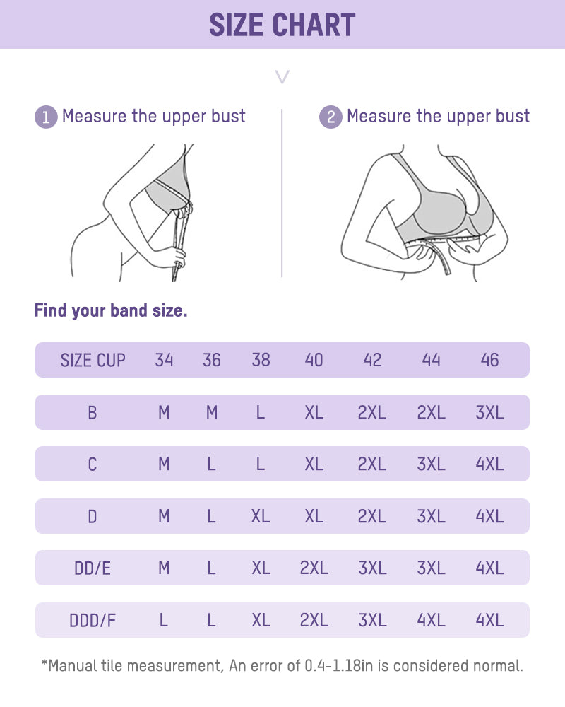 Comfortable women's everyday bra, seamless, wireless, full coverage fit.