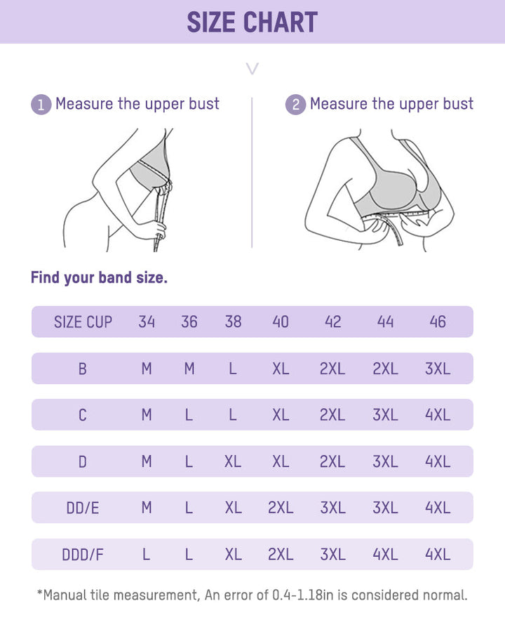 Comfortable women's everyday bra, seamless, wireless, full coverage fit.
