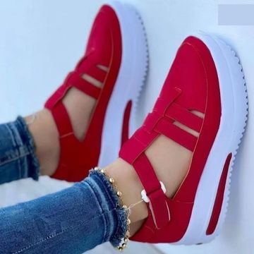 Women's walking shoes with orthopedic support & comfort. Lightweight, breathable, and adjustable for foot relief.
