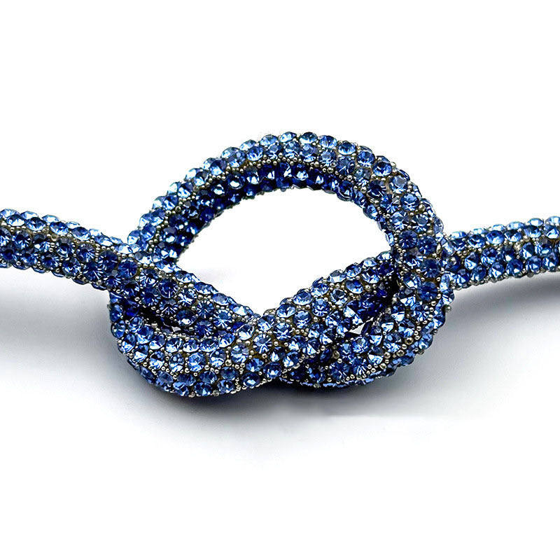 Chic crystal decorative rope for women, adding sparkle and a statement to fashion.