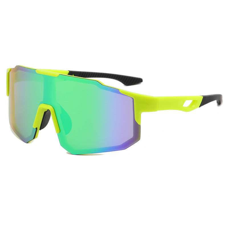 Women's lightweight sports sunglasses for cycling, running, with UV400 and quick-change lenses.