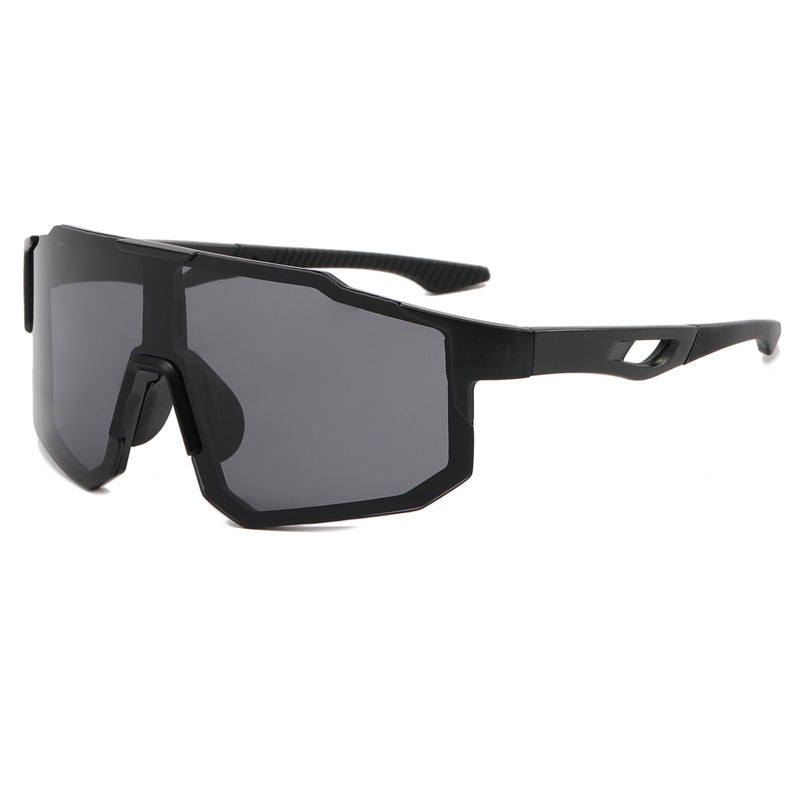 Professional women's cycling glasses, black, with strong UV protection and multiple interchangeable lenses.