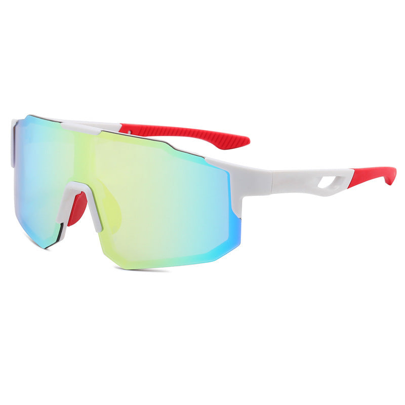 Lightweight women's outdoor sports sunglasses with a durable frame and anti-fog interchangeable lenses.