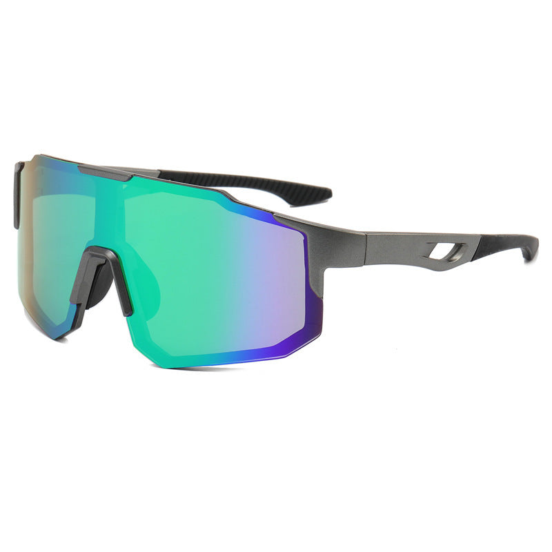 Performance women's cycling sunglasses with an aerodynamic design and easy-to-swap UV lenses.