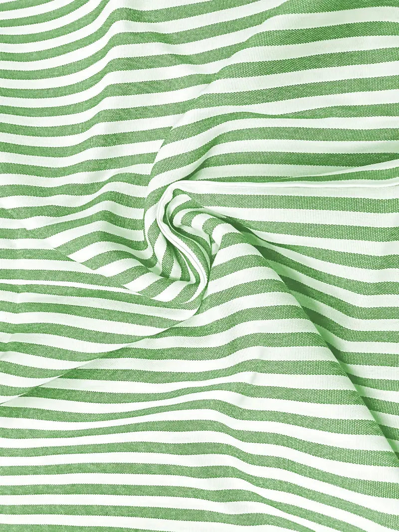 Stylish women's striped short summer dress. Lightweight, comfortable, with pockets for warm weather.