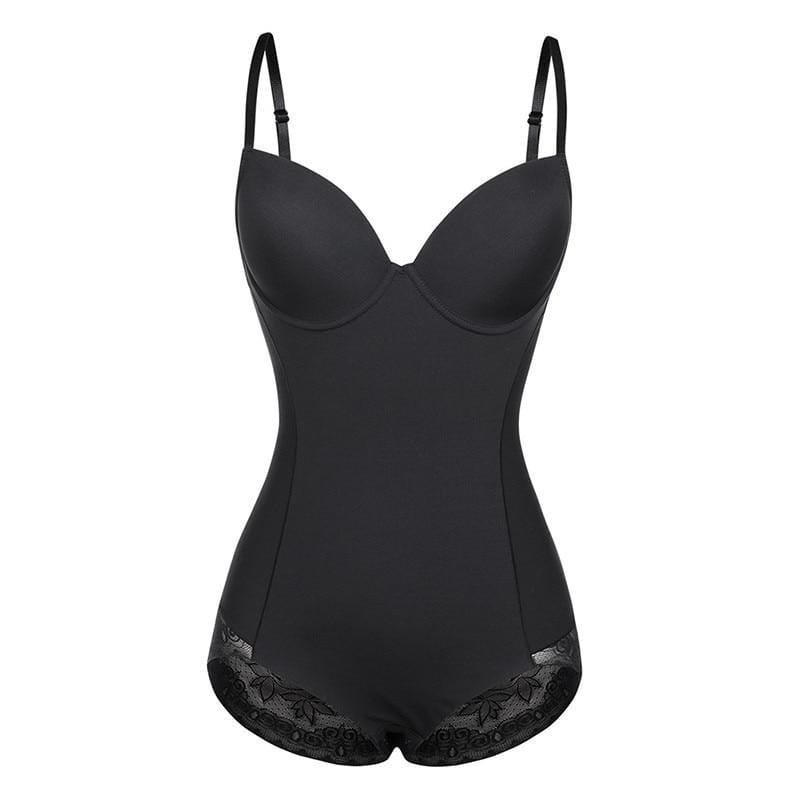 Full coverage women's compression shapewear bodysuit. Adjustable & comfortable for everyday body sculpting.