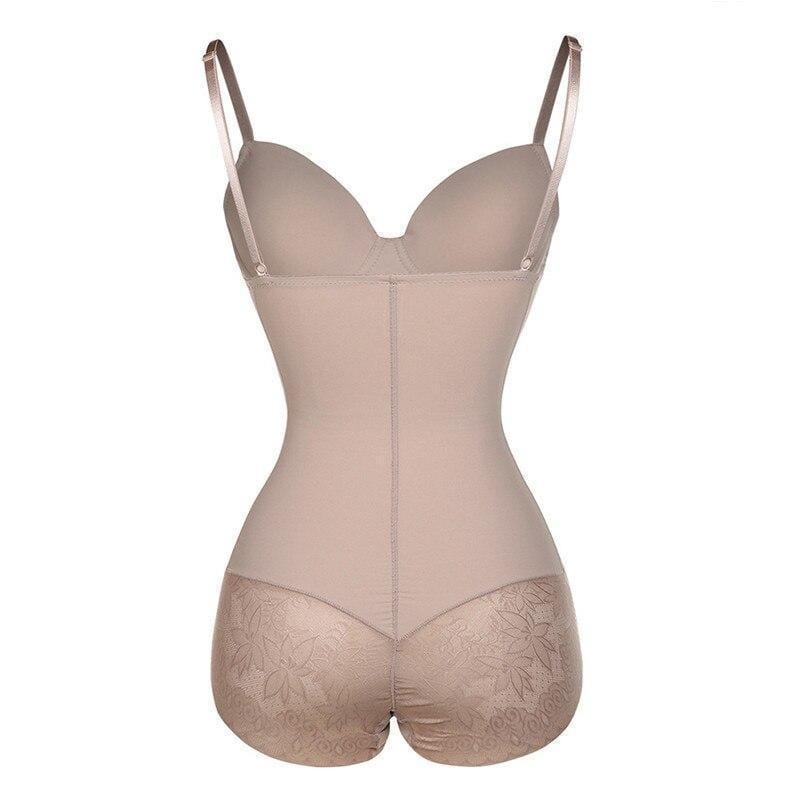 Invisible women's shaping bodysuit, ideal foundation for a sleek, sculpted look. Strong compression intimates.