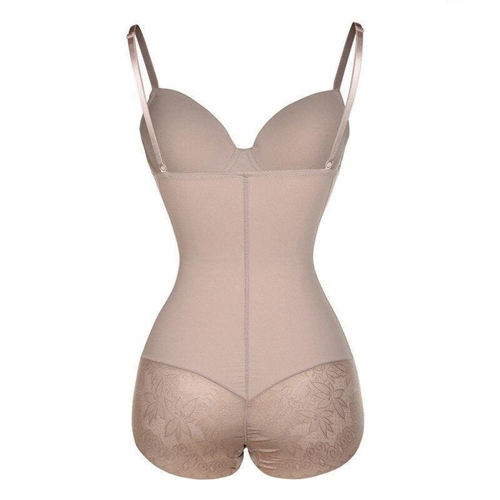 Invisible women's shaping bodysuit, ideal foundation for a sleek, sculpted look. Strong compression intimates.