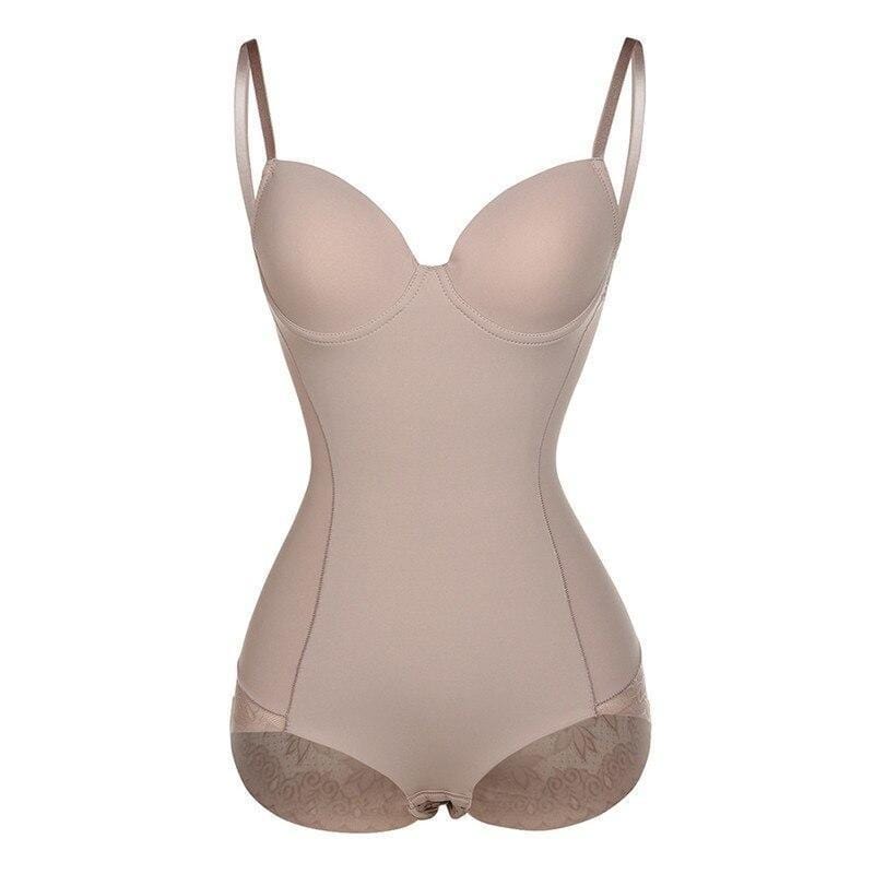 New women's adjustable shaping bodysuit with strong compression for a sculpted body & smooth silhouette.