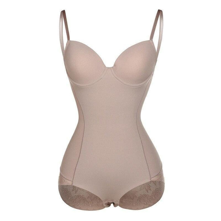 New women's adjustable shaping bodysuit with strong compression for a sculpted body & smooth silhouette.