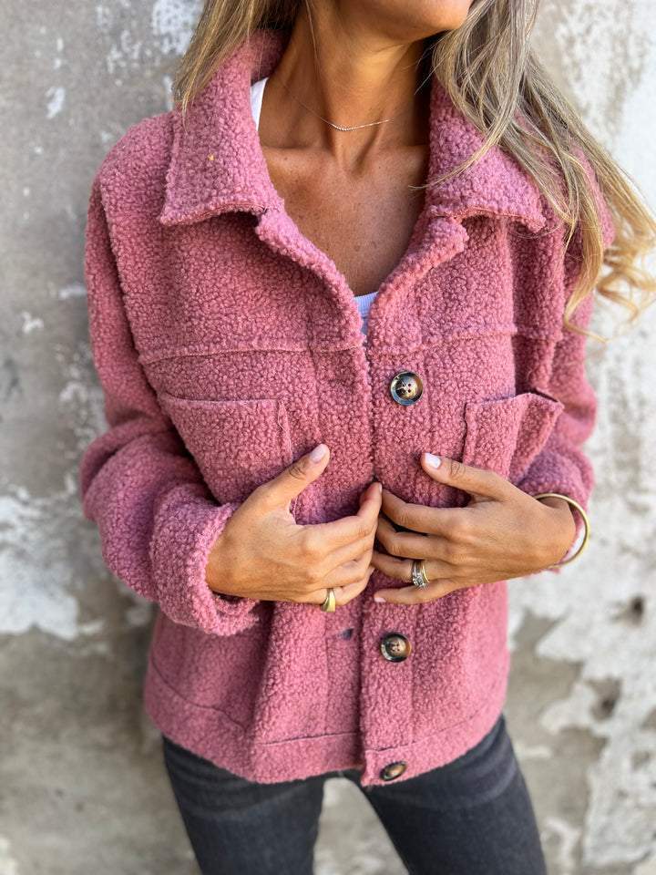 Women's stylish cosy everyday jacket, perfect for casual fashion and comfortable fit.
