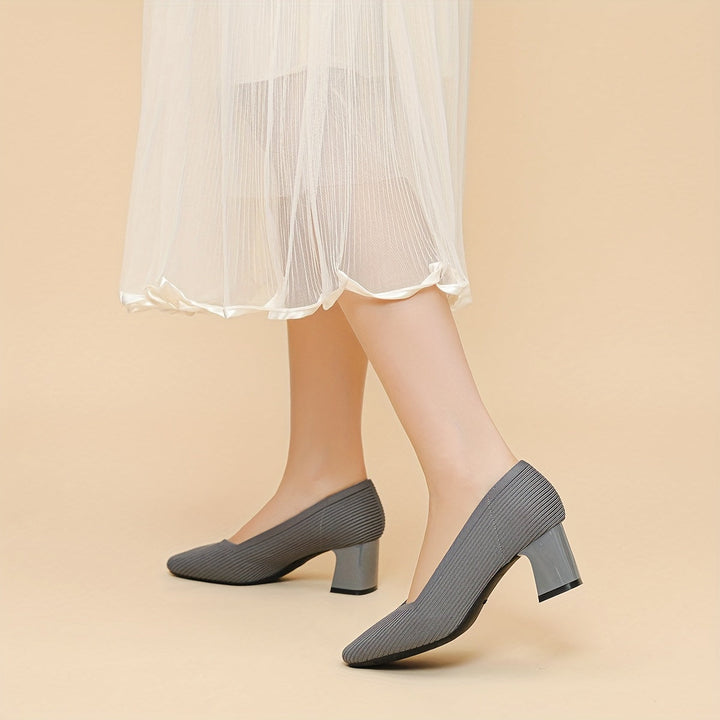 Cushioned women's heels. Orthopaedic design with arch support for comfortable, stylish wear.