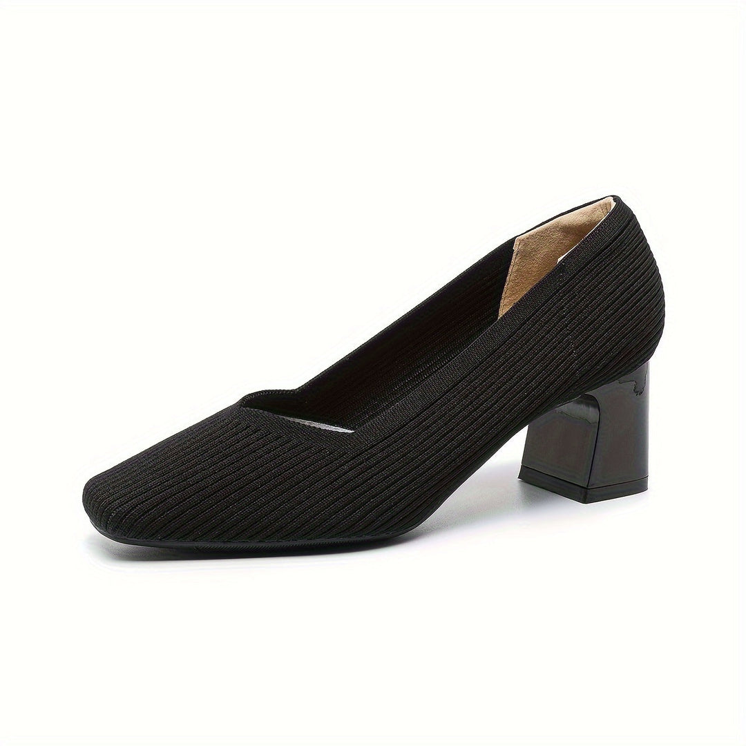Versatile women's work heels featuring orthopaedic arch support and stylish design.