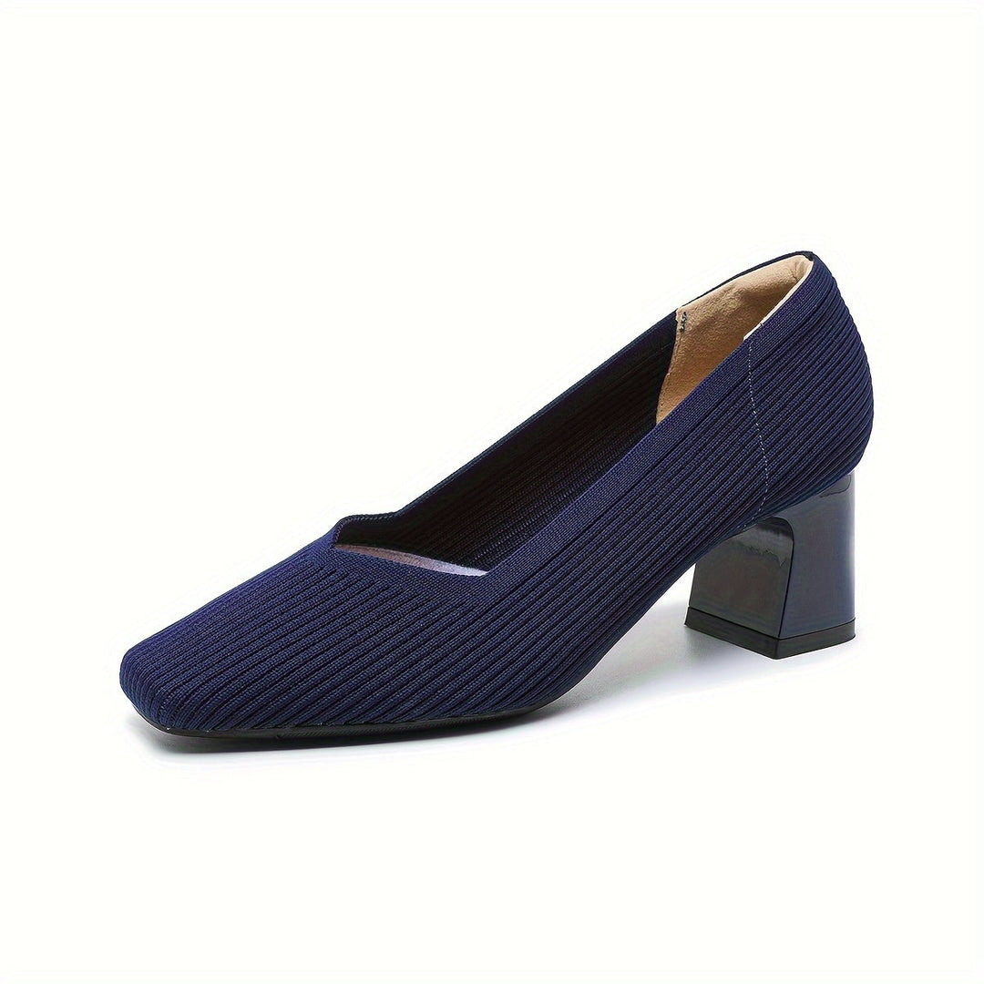 Comfortable women's heels, perfect for work. Stable heel, cushioned & orthopaedic arch support.