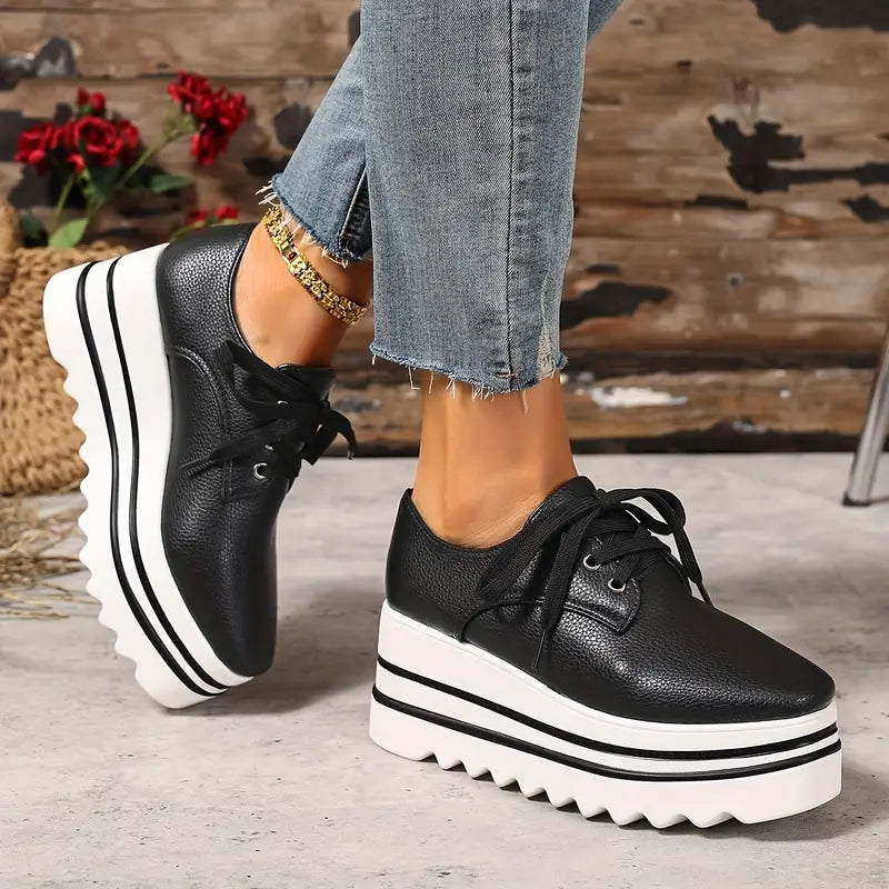 Side view of women's comfortable orthopedic sneakers, highlighting arch support and stylish design for all-day comfort.