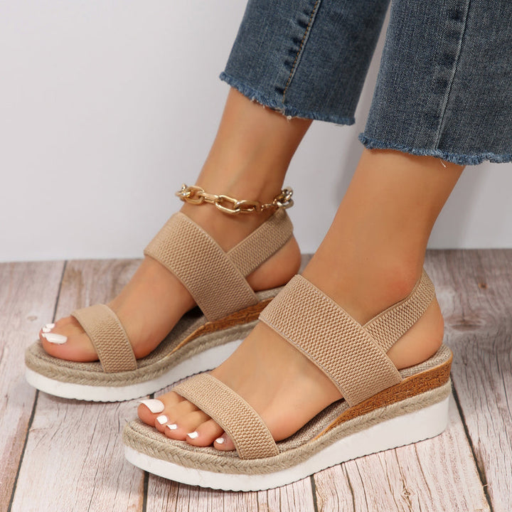 Comfortable women's orthopedic strap sandals for casual wear, offering excellent foot support.
