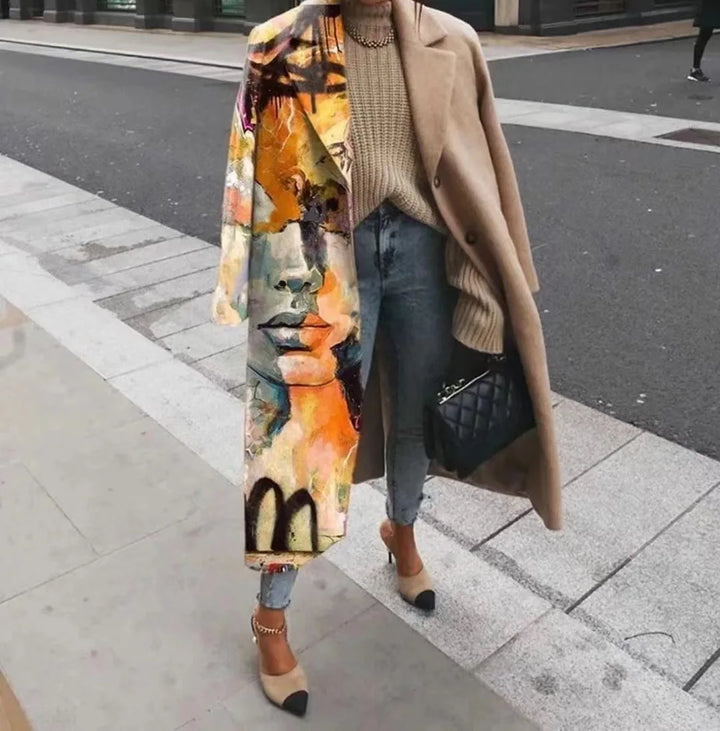 Premium women's oversized coat. Chic outerwear, perfect for any season.