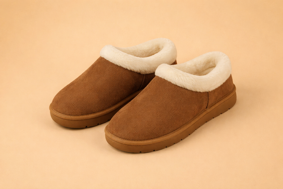 Warm women's winter snow boots with a cozy lining, slip-on design for ultimate cold weather comfort.