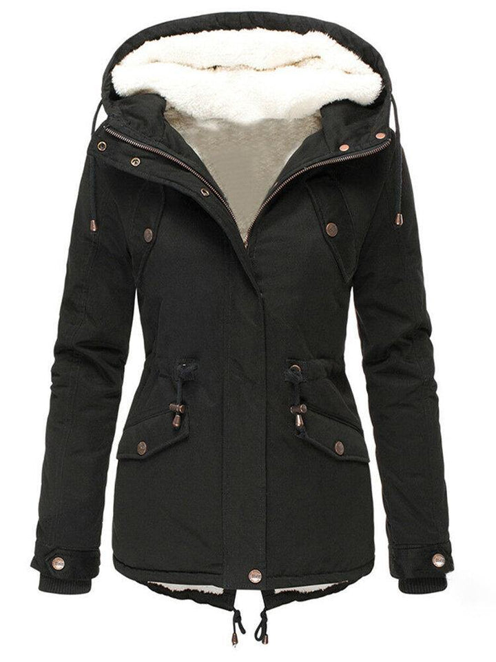 Women's warm winter jacket, water-resistant and comfortable, a stylish and practical choice for cold weather.