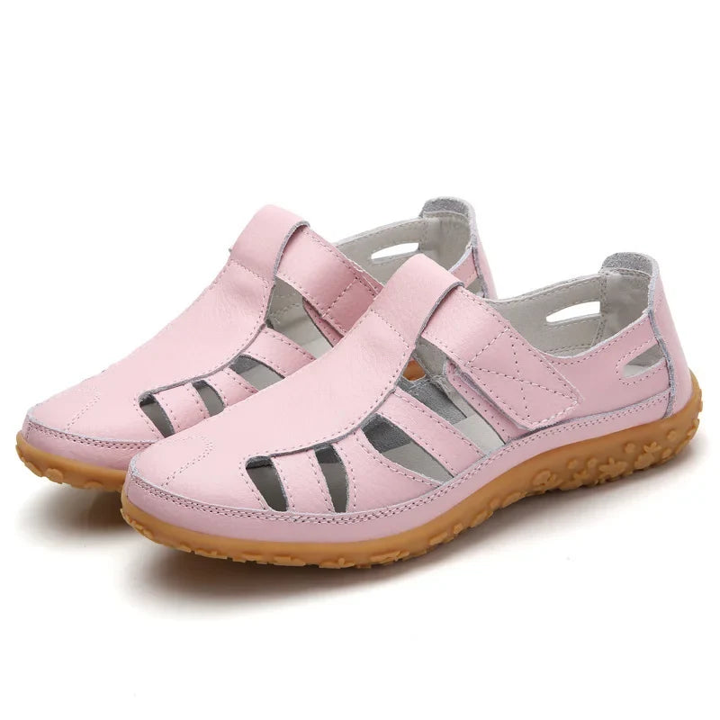 Stylish women's orthopedic sandals, versatile design for summer comfort & support.