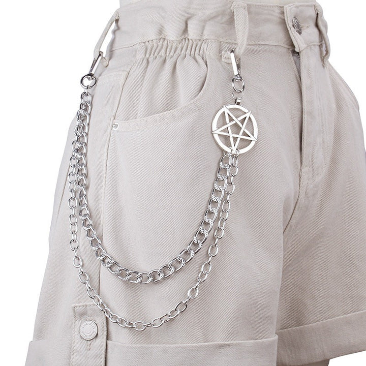 Women's trendy ripped denim casual shorts, perfect for summer fashion & edgy festival wear.