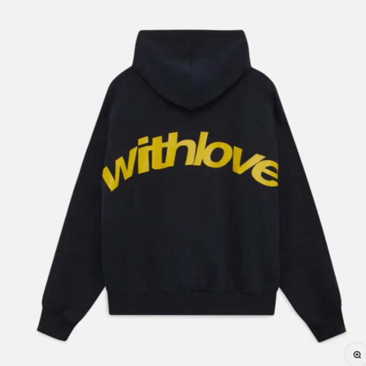 Cozy women's long-sleeve hoodie in a relaxed fit, great for lounging, everyday casual outfits & transitional seasons.