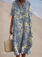 Floral Blue
