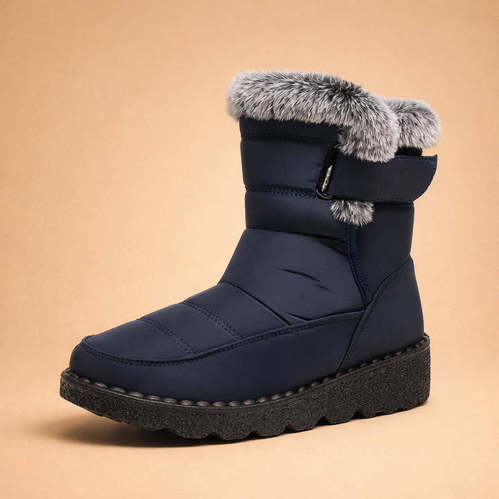 Cozy lined women's winter boots, ideal for snow, cold weather fashion, and ultimate warmth.