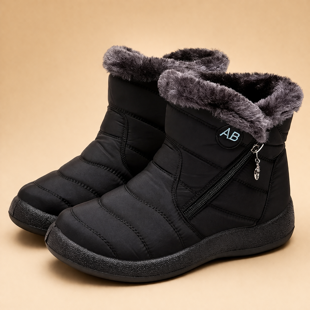 Cozy women's lined winter boots, offering ultimate warmth and comfort for chilly days.