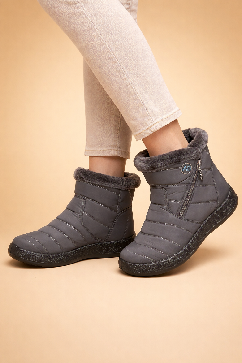 Practical women's warm winter boots, featuring a cozy lining for superior cold weather protection.