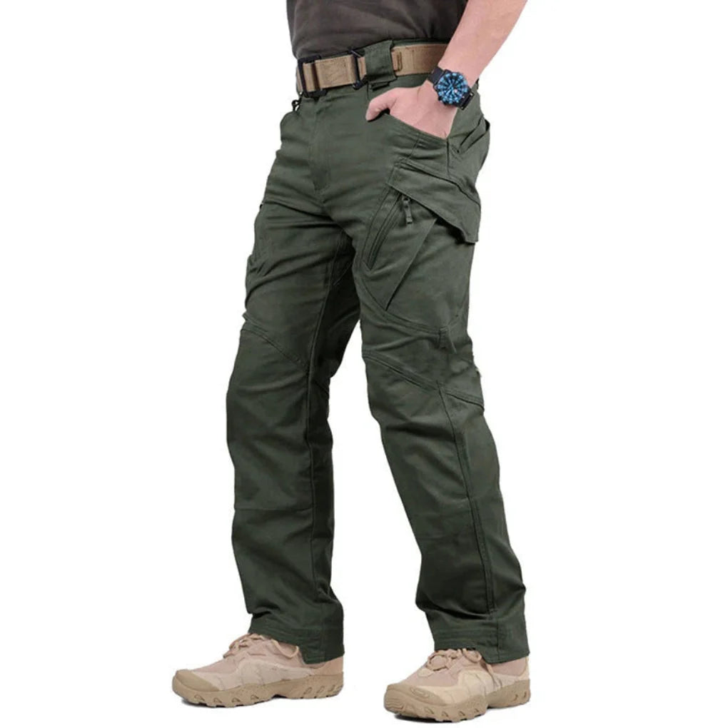 Active women's outdoor hiking pants. Water-resistant, adjustable waist for comfort on trails & travel adventures.