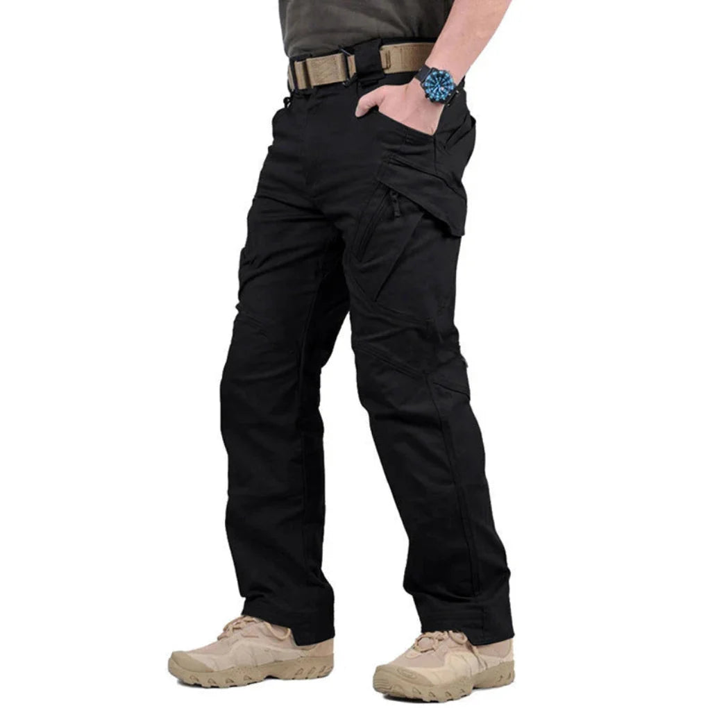 Durable women's water-resistant hiking trousers. Adjustable relaxed fit for comfortable outdoor adventures & travel.