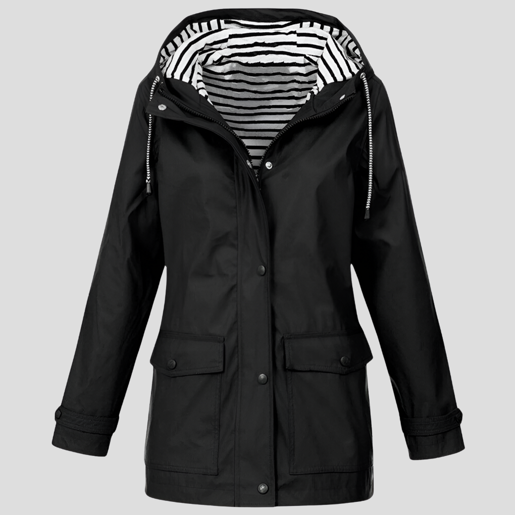 Lightweight women's spring/autumn jacket, versatile for casual wear & active weather protection.