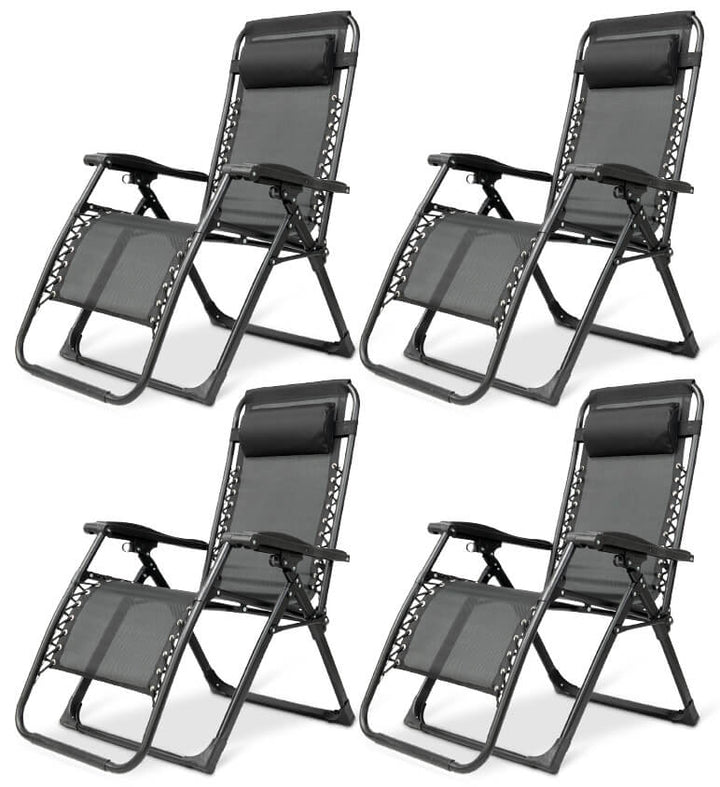 Relaxing zero gravity lawn chair, a lightweight folding recliner for ultimate comfort.